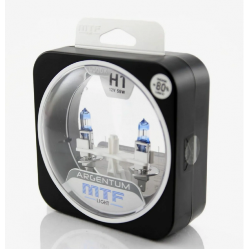 MTF Light серия ARGENTUM Н1 +130% 12v 55w