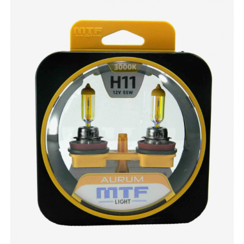 MTF Light серия AURUM H11, 12V, 60/55W