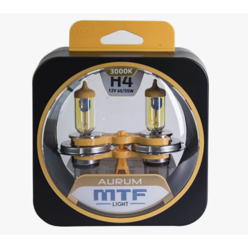 MTF Light серия AURUM H4, 12V, 60/55W