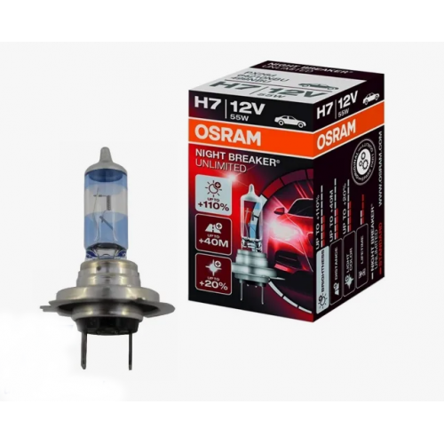 Osram H7 +150% 55W NIGHT BREAKER UNLIMITED