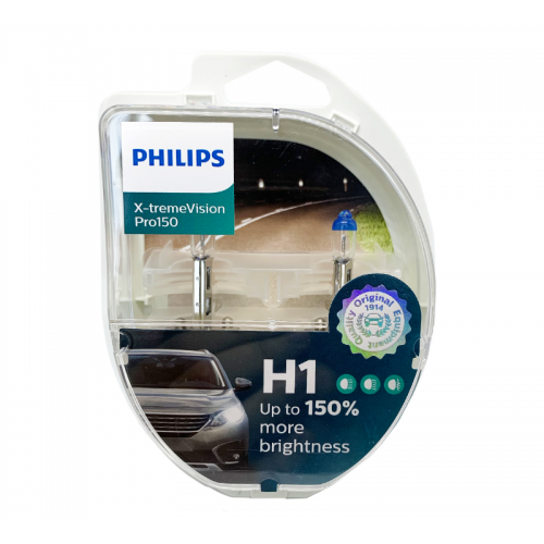 Philips H1 12V-55w +150%+увел.срок службы 