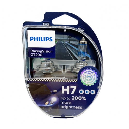 Philips H7 Racing Vision GT200  60/55w  +200% 
