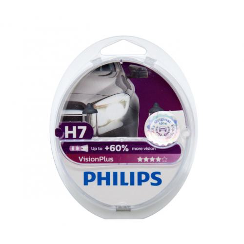 Philips H7 Vision Plus  55w  +60% 