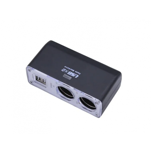 Разветвитель двойной +2 USB WF-027