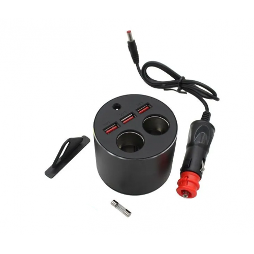 Разветвитель двойной +3 USB B-084
