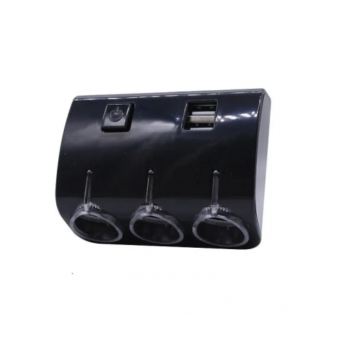 Разветвитель тройной +2 USB WF-078