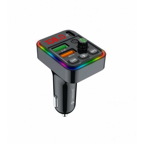 FM-модулятор +ЗУ Celebrat CC05 PD+QC3.0 20W