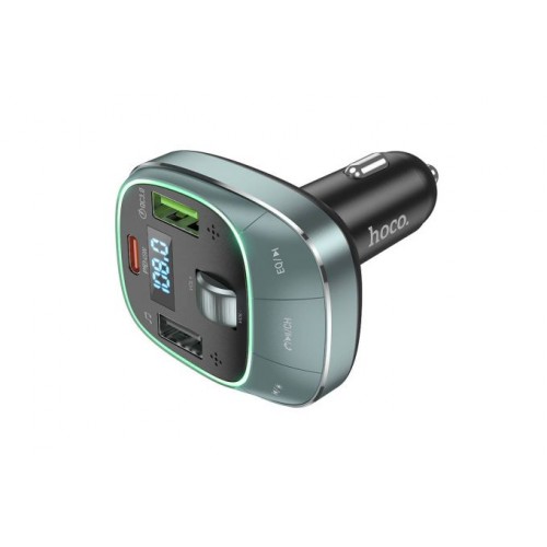 FM-модулятор +ЗУ с BT Hoco E76 pole PD45W+QC3.0