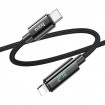 Кабель Hoco U125 Benefit Type-C-Iphone для быстрой зарядки 100w рис. 1