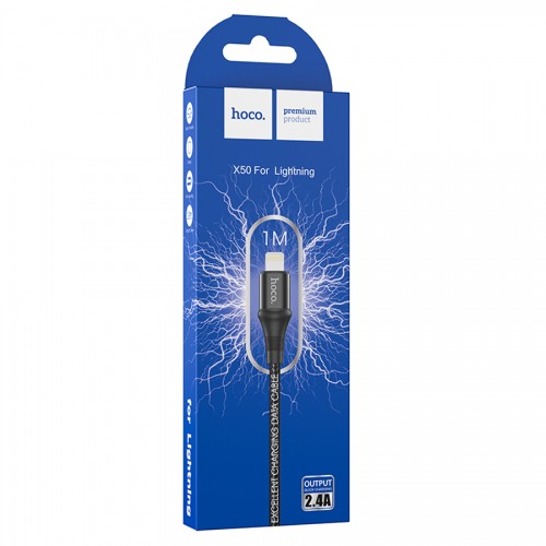 Кабель Hoco X50 USB to Iphone 1м