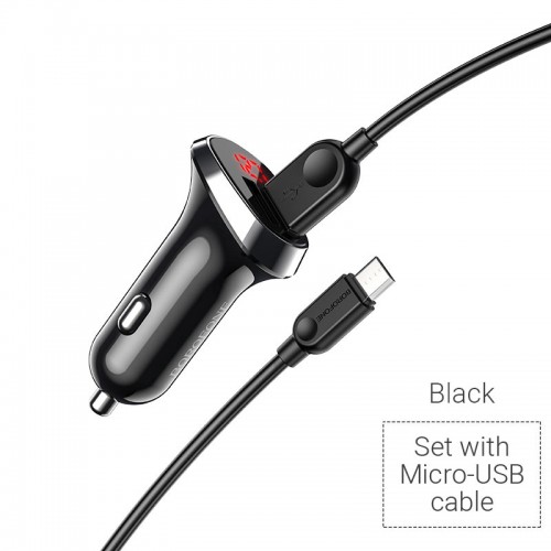 ЗУ BOROFONE BZ15 Micro USB черный