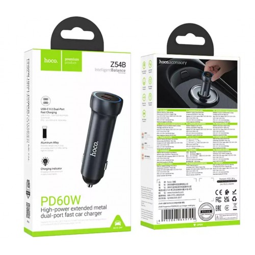 ЗУ HOCO Z54B PD60W(2C)