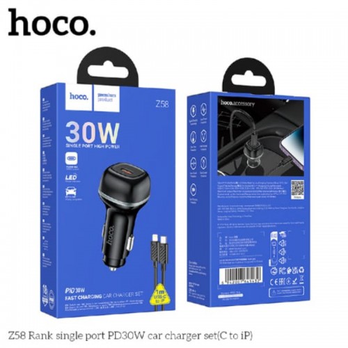 ЗУ HOCO Z58 Rank single port PD30W