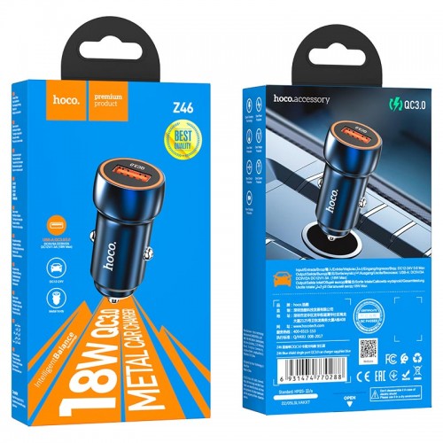 ЗУ Hoco Z46 Single port QC3.0