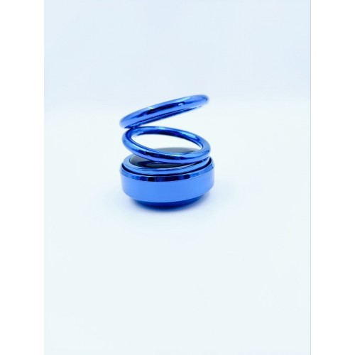 Ароматизатор на солнечной батарее "Спираль" синий