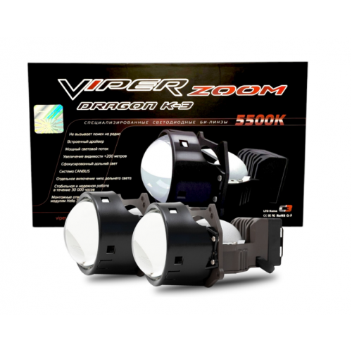 Бидиодная линза ViperZoom Dragon K3 3"