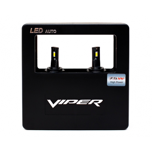 Комплект LED ламп головного света VIPER H7 75W